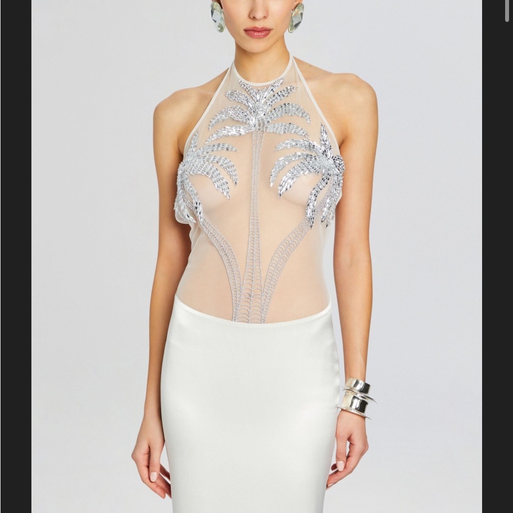 Retrofete Crystal Embellished meridian Dress in XXS